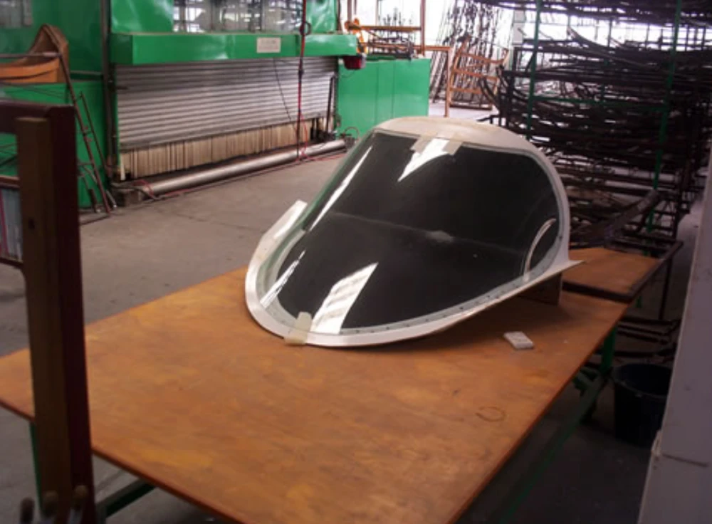 Jaguar XJ13 GRP/Perspex racecar prototype customer-supplied template.