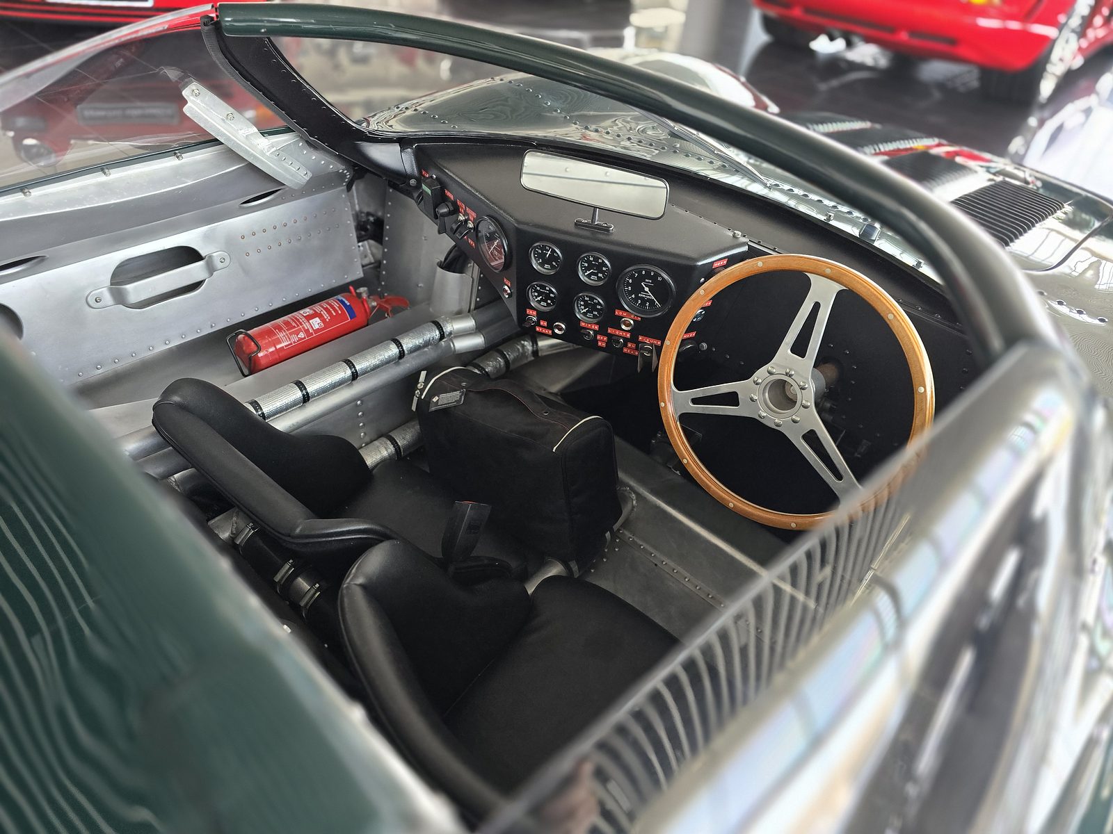 XJ13 Toolroom Copy — cockpit interior